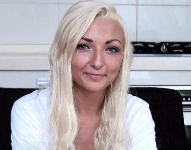 Русская девушка Оля впервые на кастинге Вудмана